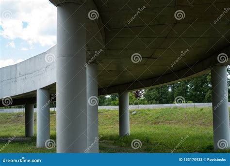 The Ramp Of The Grade Separated Road Junction Stock Image Image Of