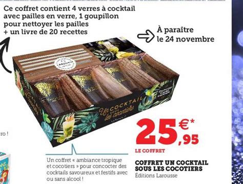 Promo Coffret Un Cocktail Sous Les Cocotiers Chez Hyper U ICatalogue Fr