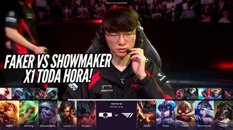 T1 Vs Dk Com Guma De Draven E Soladas Faker Vs Showmaker Lck Summer