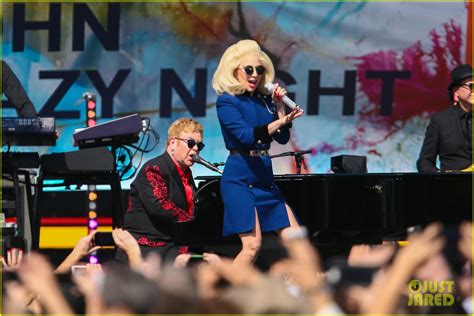 Lady Gaga Performs With Elton John At Surprise Concert Video Photo