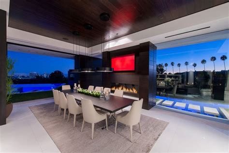 World Class Beverly Hills Contemporary Luxury Home With Dramatic Views Idesignarch Interior