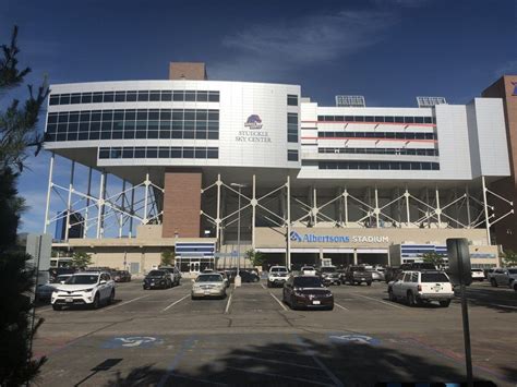 Visiting Boise State football field's blue turf - Dear Boise, Idaho