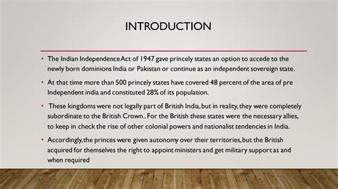 SOLUTION Integration Of Princely States Notes Studypool