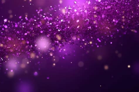 Premium Photo | Bright abstract violet background with glitter