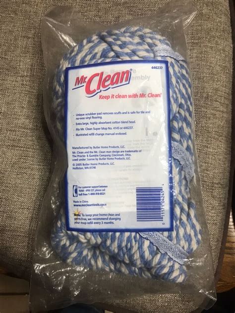 MR CLEAN SUPER MOP WITH SCRUBBER PAD REFILL NEW IN PACK FOR MOP 4145 OR