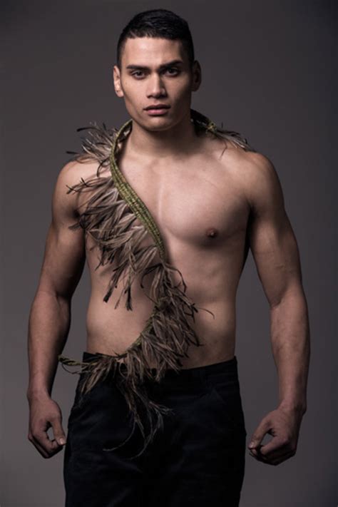 Maori Male Model Kimba Tipene Riki