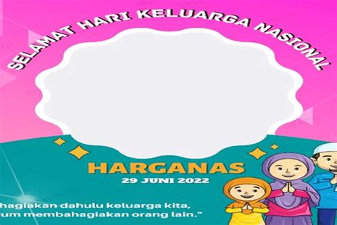 Link Twibbon Hari Keluarga Nasional Juni Desain Keluarga