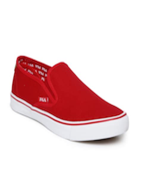 Buy Fila Unisex Red Relaxer V Loafers Casual Shoes For Unisex 2043726