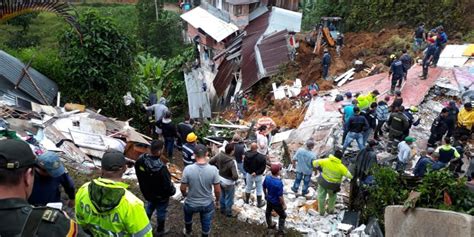 At least 11 killed in central Colombia landslide