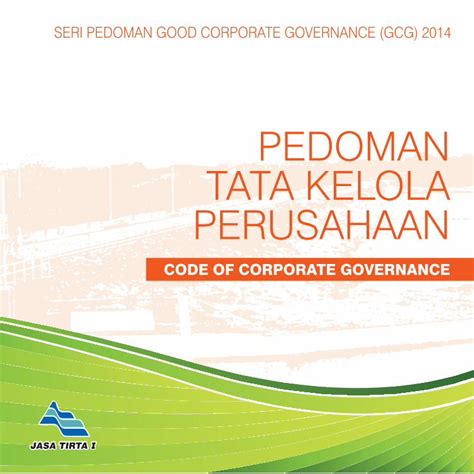 Pdf Pedoman Tata Kelola Perusahaan Id