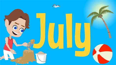 july  exciting animation celebrating   month   year