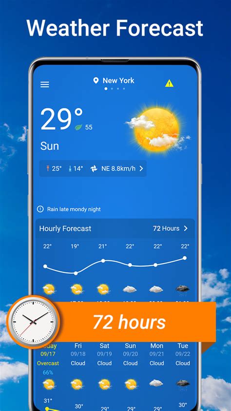 Android 용 Live Weather Radar Widgets 다운로드