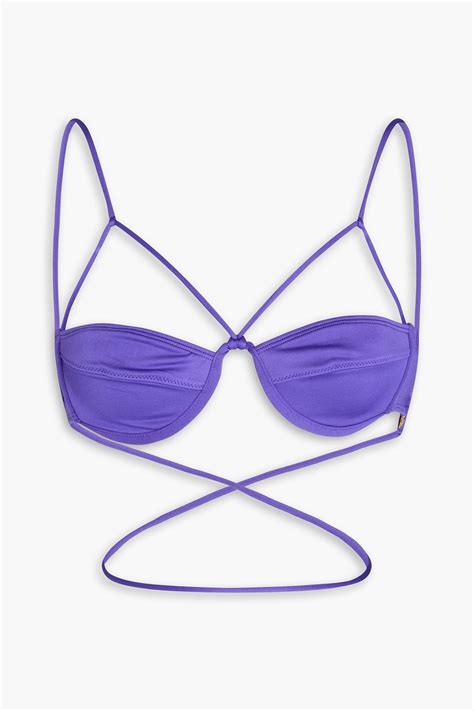 JACQUEMUS Le Bas De Maillot Signatu Bikini Top THE OUTNET