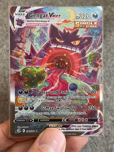 Enjoy No Sales Tax Online Pokemon Gengar Vmax Alternate Art Secret