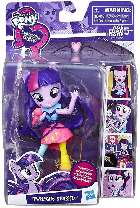 My Little Pony Equestria Girls Minis Twilight Sparkle 4.5 Doll Version ...