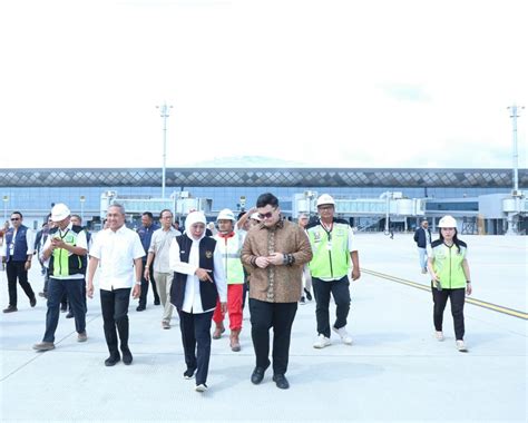 Pastikan Kesiapan Operasional Bandara Internasional Dhoho Gubernur