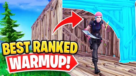 How To Warm Up For Ranked Tournaments Fortnite Warmup Maps