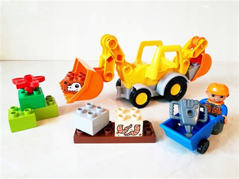 LEGO DUPLO Koparka ładowarka 10811 budowa pan #12 - 12542129937 ...