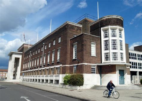 Dagenham Civic Centre Built In 1936 This Art Deco Style T Flickr