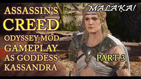 My Goddess Kassandra Assassins Creed Odyssey Mod Part 3 Stealing Cyclops Eye Youtube