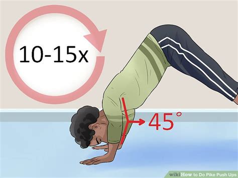 How to Do Pike Push Ups: 14 Steps (with Pictures) - wikiHow