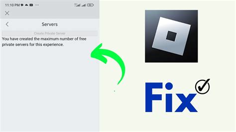 Fix Roblox You Have Created The Maximum Number Of Free Private Servers