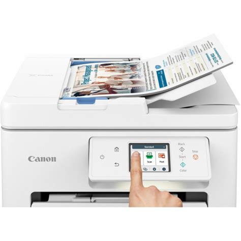 Canon Pixma Tr7820 Wireless Inkjet Multifunction Printer Color White