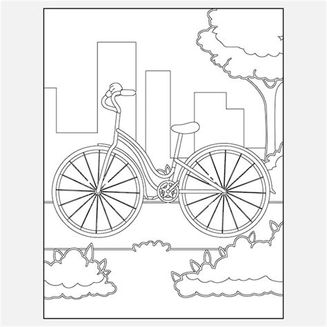 Dibujos De Bicicletas Para Colorear Descargar E Imprimir Colorear