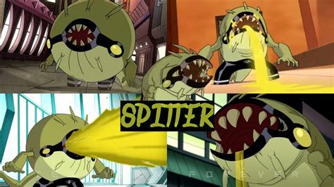 All Spitter Transformations In All Ben 10 Series YouTube