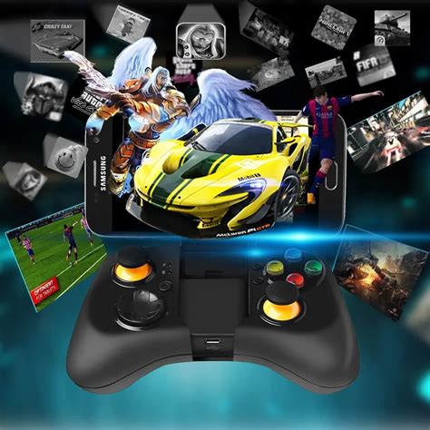 Newest 2016 Bluetooth Game Controller Wireless Gamepad BEBONCOOL ...