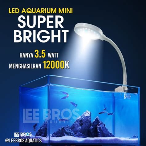 Jual Lampu Led Aquarium Aquascape Akuarium Hikari Hk Watt Tank