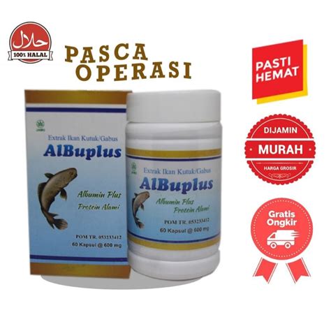 Jual Ikan Gabus Ikan Kutuk Serbuk Albu Plus Albuplus Albumin Ikan