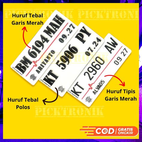 Harga Membuat Plat Nomor Cantik Bikinan Motor Baru Di Dealer Termurah