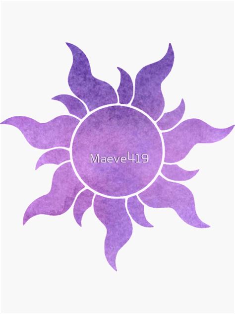 "Gradient Purple Sun" Sticker for Sale by Maeve419 | Redbubble