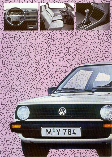 TheSamba VW Archives 1988 VW Golf Memphis Sales Brochure German