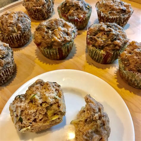 Amazingly Delicious Banana Zucchini Muffins Positively Stacey