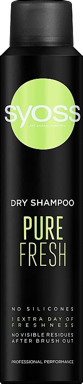 Syoss Pure Fresh Dry Shampoo Suhi Ampon Makeup Hr