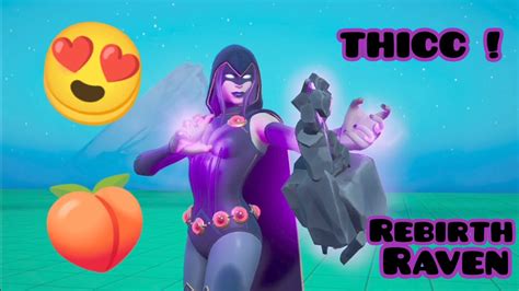 Rebirth Raven Is Thicc Fortnite Booty Showcase Youtube