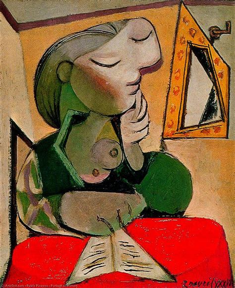 Museumsqualität Prints Porträt Der Frau 1936 Von Pablo Picasso