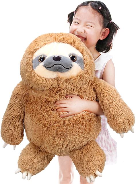 Large Sloth Stuffed Animalkids Fluffy Stuffed Sloth Teddy Bear