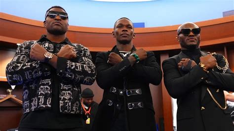 Francis Ngannou D Voile Sa Vision Sur La Domination De Kamaru Usman Et