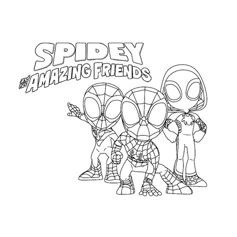 Spidey And His Amazing Friends Kleurplaten Voor Kinderen Porn Sex Picture