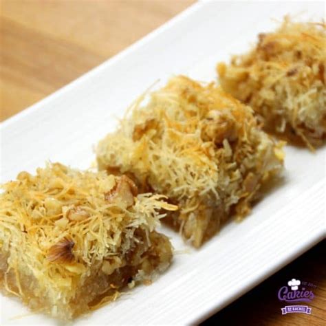 Kadaif: A Sweet & Crispy Dessert (Kadayif) Recipe | Cakies