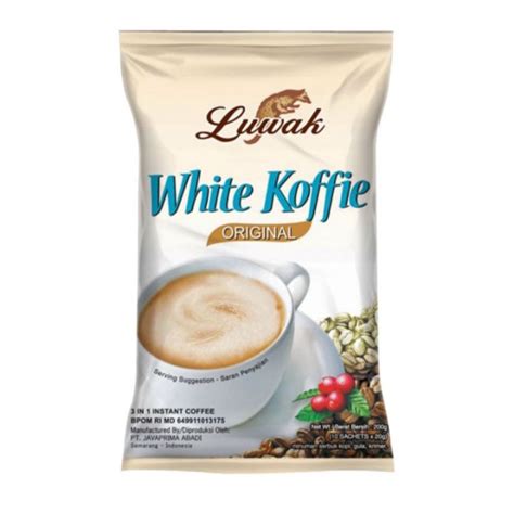 Jual Kopi Luwak White Koffie Original X Gr Kopi Luwak Kopi Luwak