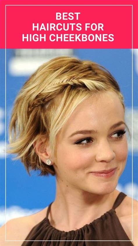 9 Best Haircuts For High Cheekbones Short Hair Updo Messy Updos For Short Hair Short Hair Styles