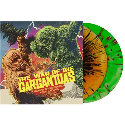 Akira Ifukube | The War Of The Gargantuas Vinyl LP X 2 | Psilowave Records