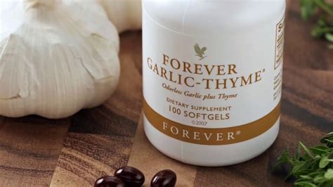 Garlic Thyme Supplement By Forever Living Products Youtube