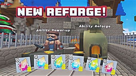 Review New Reforge Armor Weapon In Skyblock Blockman Go Youtube