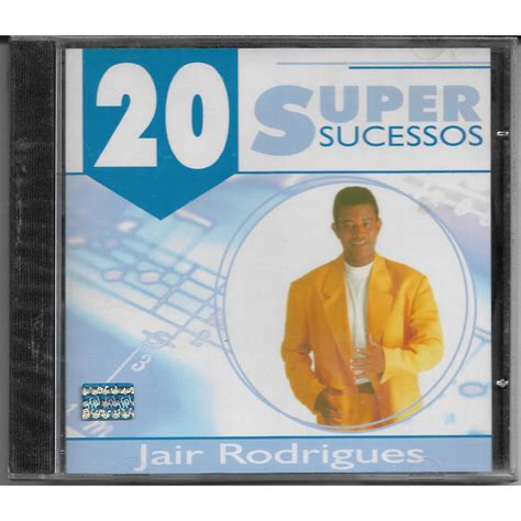 CD Lacrado Jair Rodrigues 20 Super Sucessos Original Novo Lacrado