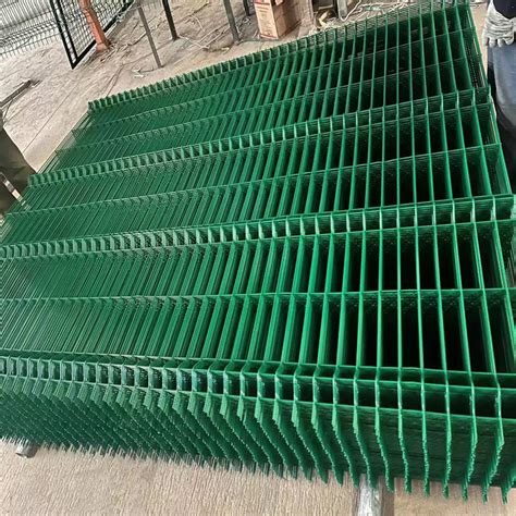 Yard Link 3D Curved Fence PVC Coated Iron Wire Fence Steel Panel Forti